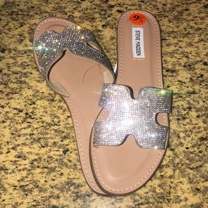 steve madden greece rhinestone sandals